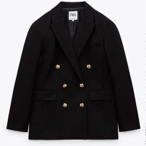 Zara Double Breasted Blazer